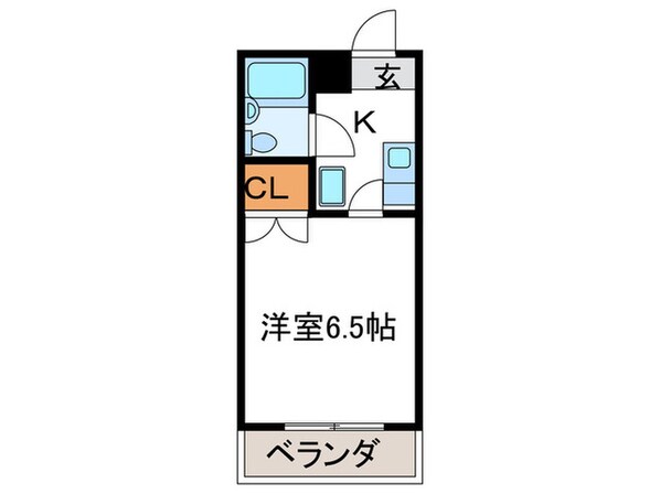 ロア－ルハイツ２の物件間取画像